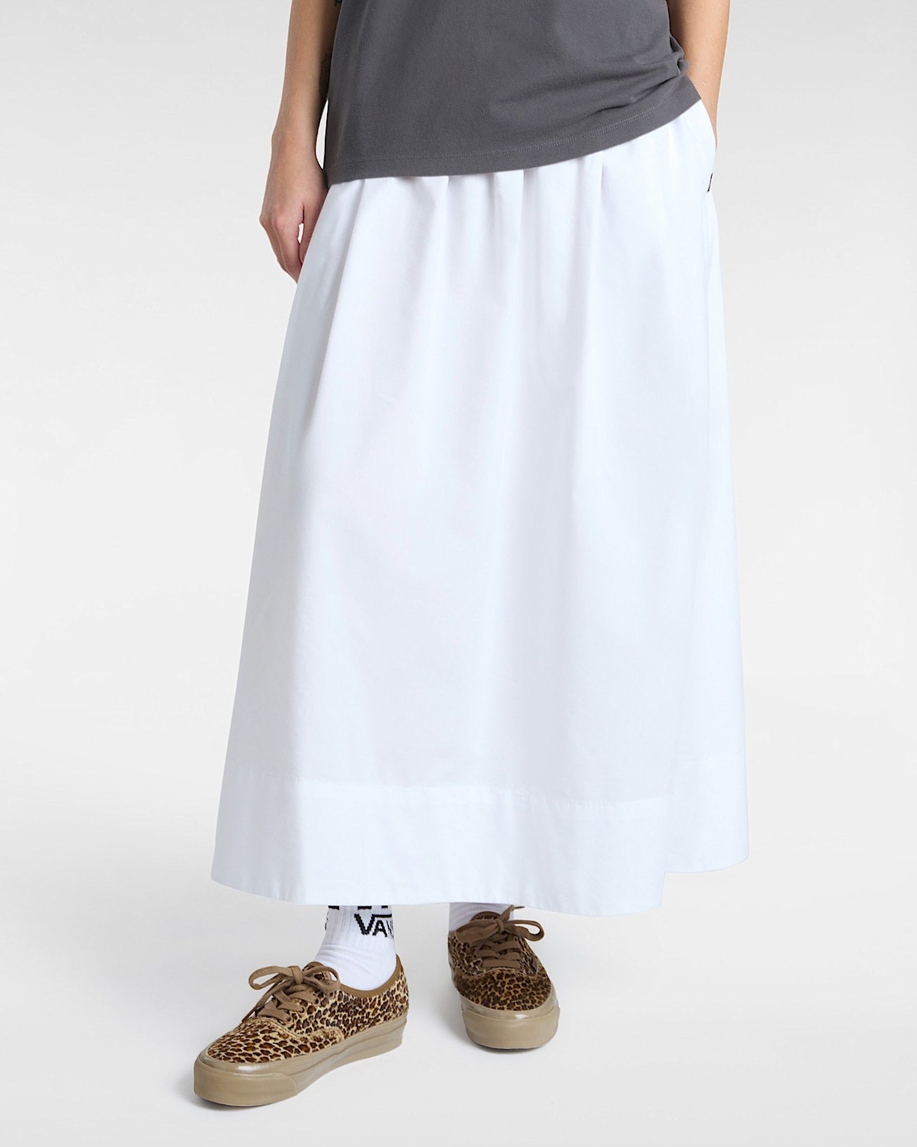 Vans Francesca Full Skirt-White | Vans | skirt