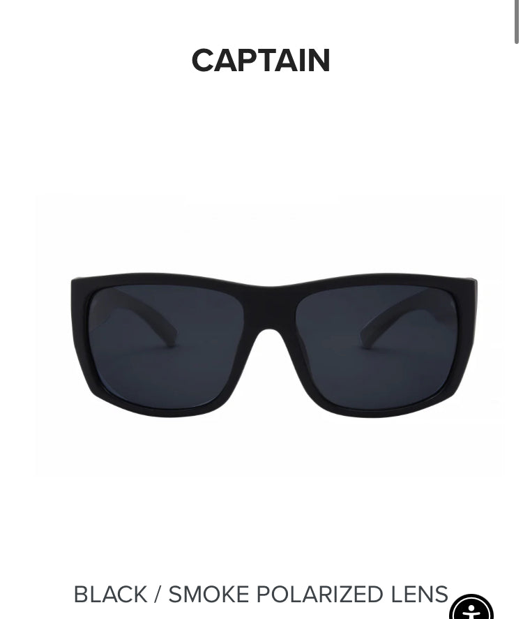 I-sea captain Polarized sunglasses Black smoke | I-sea | Sunglasses