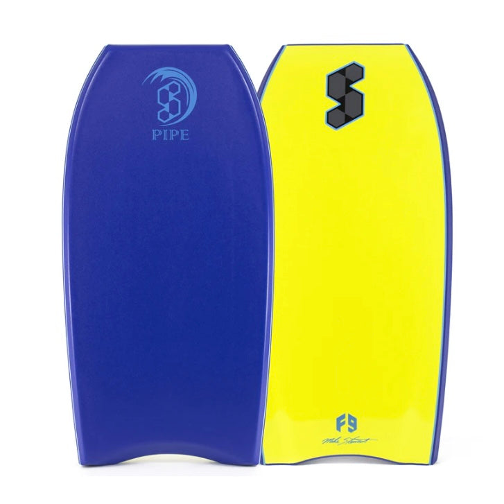 Science Pipe PE Stringer Bodyboard - Blue / Yellow 44 inch | Science |