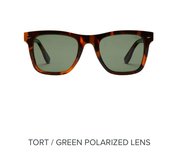 I-sea rhythm polarised sunglasses Tort green | I-sea | Sunglasses
