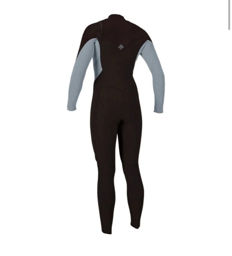 O’NEILL WOMENS HYPERFREAK 3/2MM CHEST ZIP FULL WETSUIT | Arabica/Tradewinds | O’neill | Winter Wetsuit - Northshore Newquay - Surf/Skate Shop