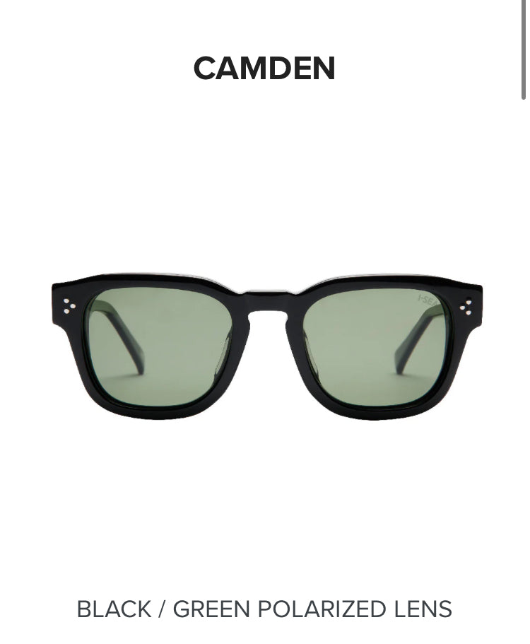 I-sea Camden Polarized sunglasses Black green | I-sea | Sunglasses