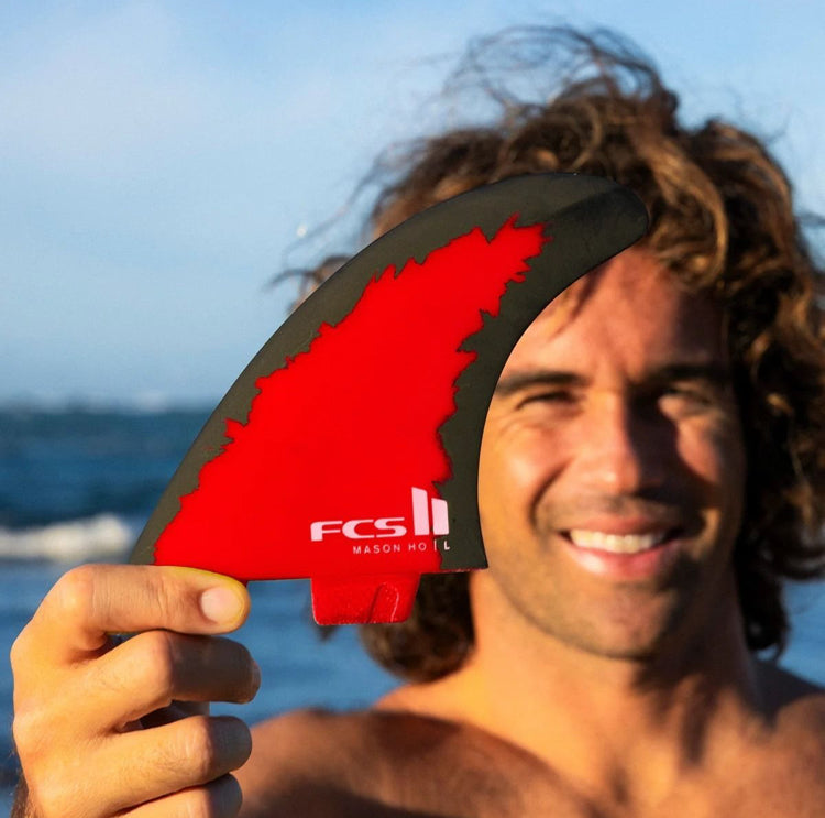 FCS II MASON HO PC + AIRCORE TRI FIN SET - CODE RED | FCS | Fin - Northshore Newquay - Surf/Skate Shop