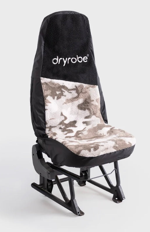 Dryrobe Water-repellent Car Seat Cover-Single Sand Camo Black | Dryrobe | Car Seat Cover - Northshore Newquay - Surf/Skate Shop