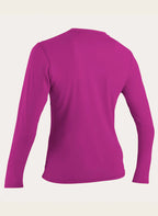 O’Neill WOMEN'S BASIC 50+ L/S SUN SHIRT - fox pink | O’neill | Rash Vest