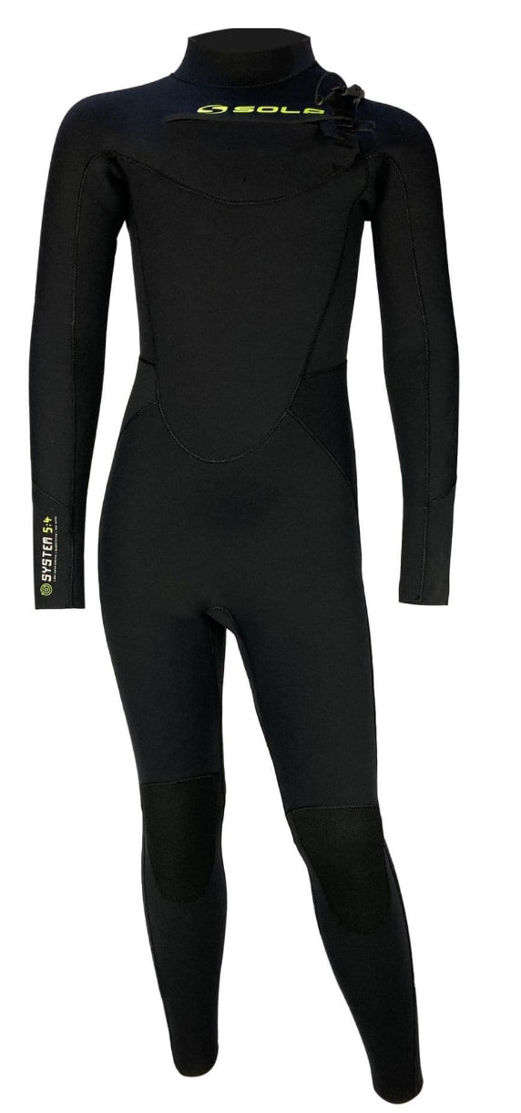 Sola System 5/4 FZ Youth Fullsuit | Sola | Winter Wetsuit - Northshore Newquay - Surf/Skate Shop
