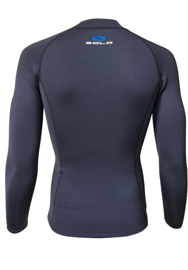 Sola Fusion FZ 2mm Mens Wetsuit Jacket | Sola | Wetsuit Top - Northshore Newquay - Surf/Skate Shop