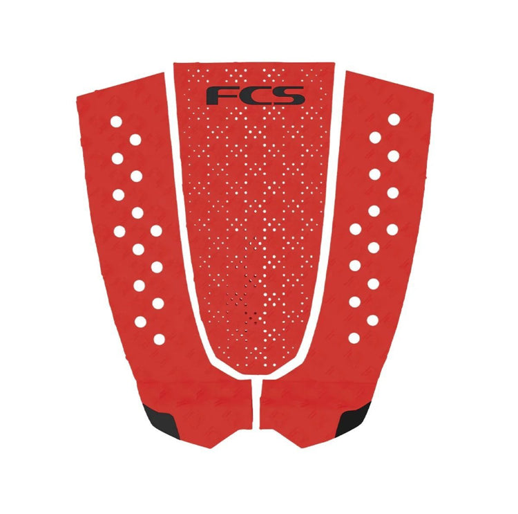 FCS T-3 ECO TRACTION PAD - CODE RED | FCS | Deck Pad - Northshore Newquay - Surf/Skate Shop
