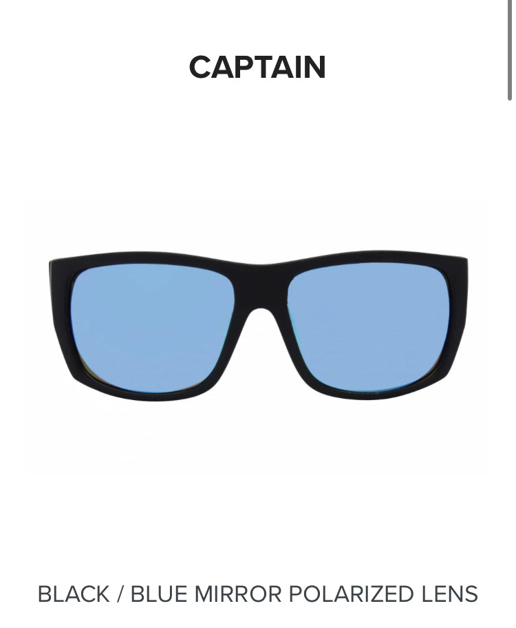 I-sea captain Polarized sunglasses Black blue | I-sea | Sunglasses