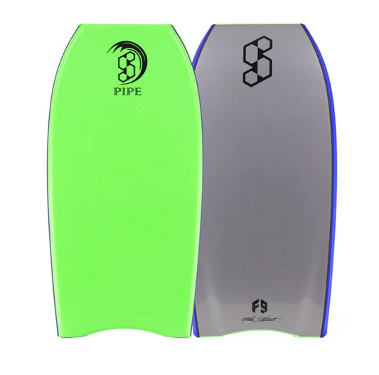 Science Pipe PE Stringer Bodyboard - Green / Silver 44 inch | Science |