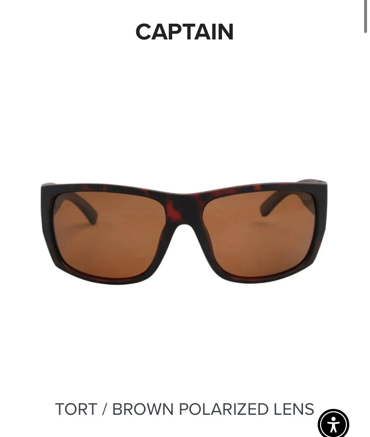 I-sea captain Polarized sunglasses Tort brown | I-sea | Sunglasses - Northshore Newquay - Surf/Skate Shop