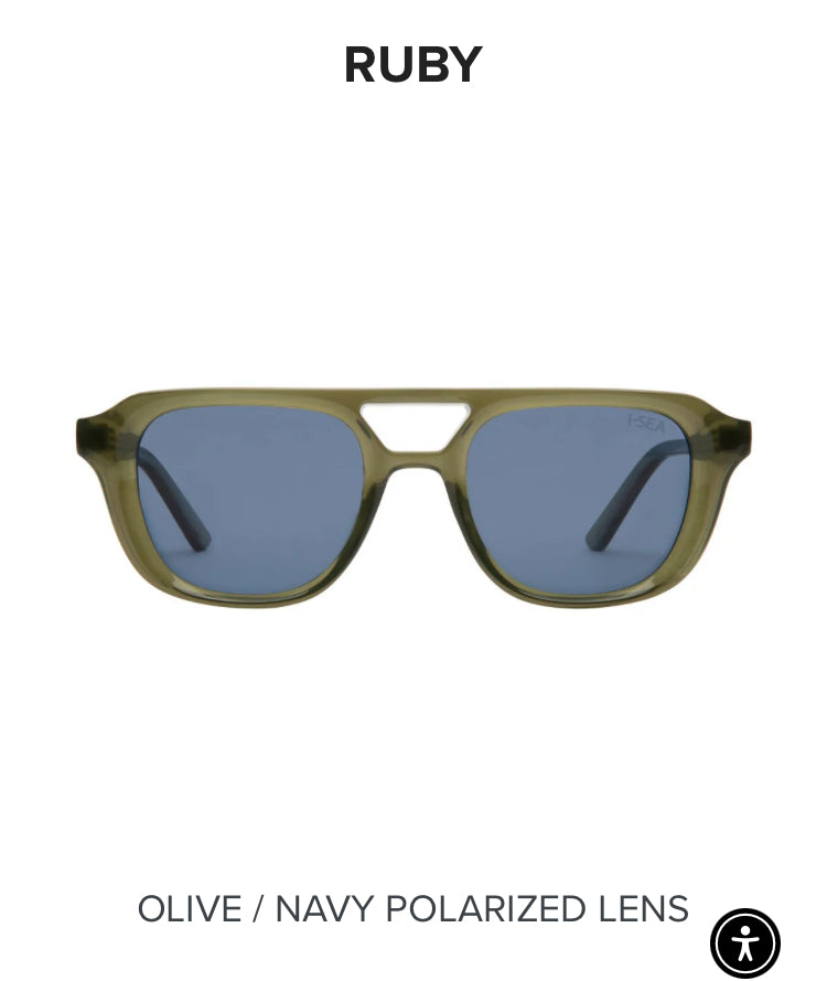 I-sea Ruby Polarized Sunglasses Olive navy | I-sea | Sunglasses