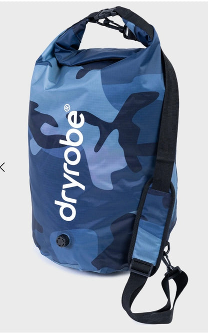 DryRobe Compression Travel Bag Blue Camo | Dryrobe | Waterproof Dry Bag