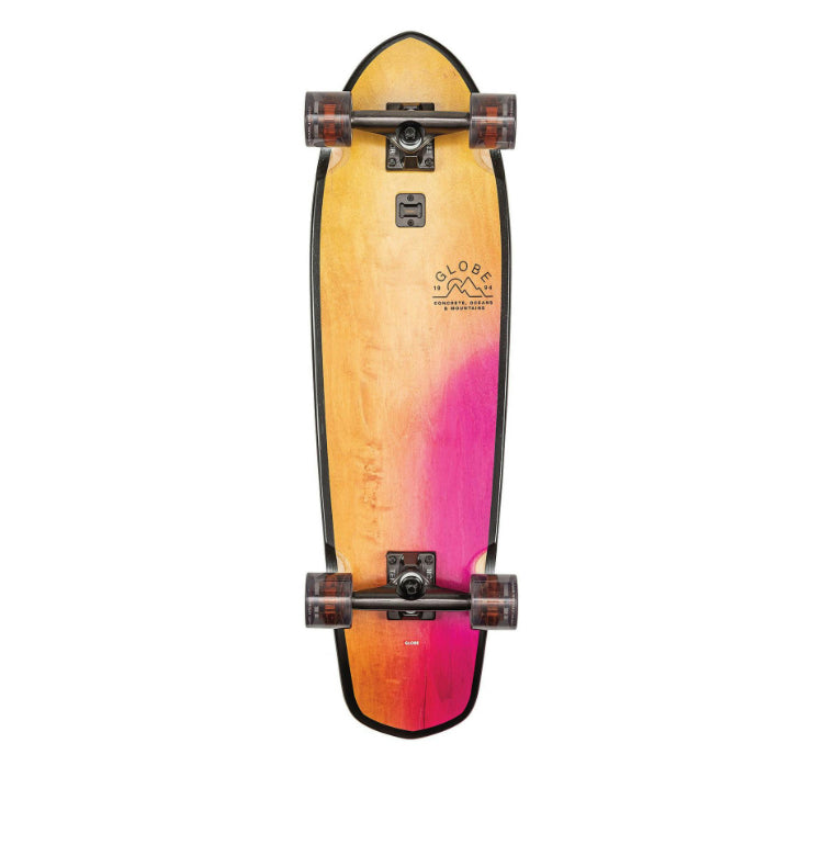 GLOBE BIG BLAZER 32” CRUISER SKATEBOARD - WASHED YELLOW | Globe | skateboard - Northshore Newquay - Surf/Skate Shop