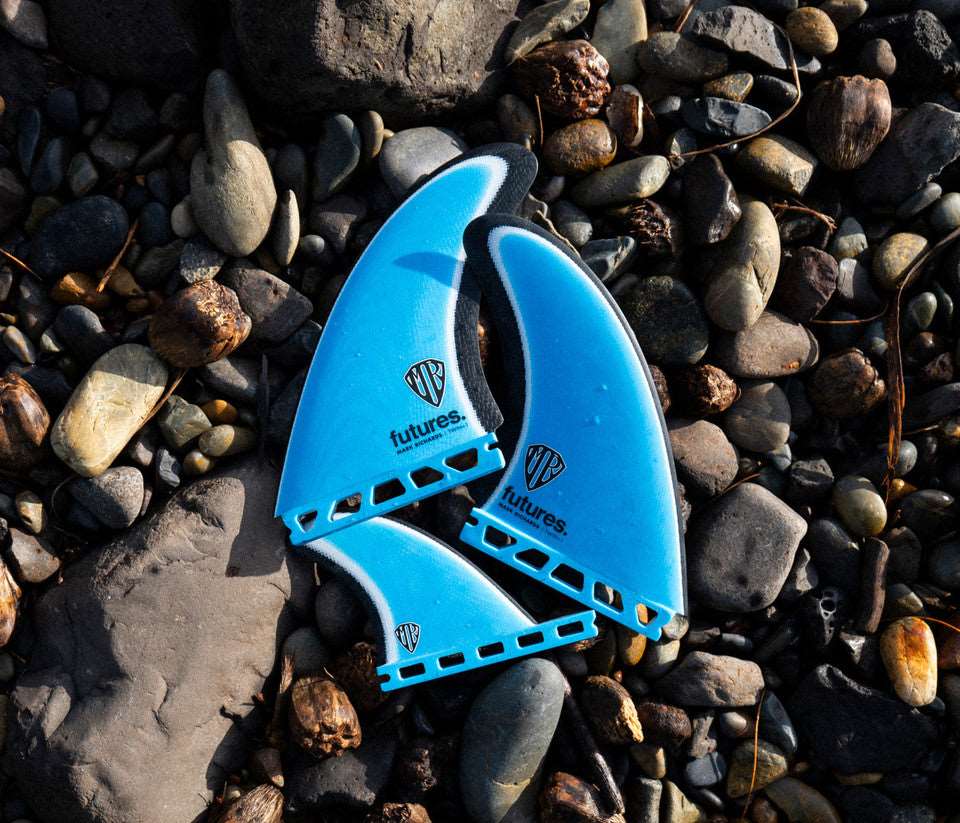 Futures Mark Richard’s 2+1 Fiberglass Twin Surfboard Fins | Futures | Twin Fins - Northshore Newquay - Surf/Skate Shop