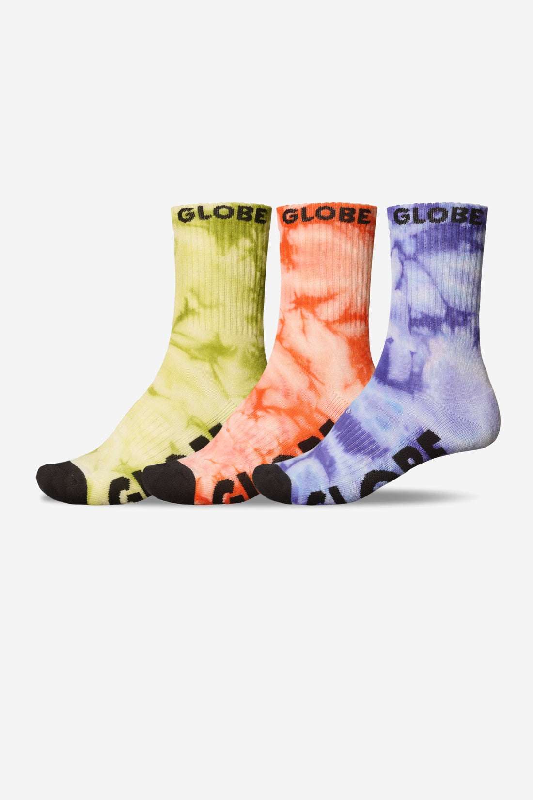 Globe All tied Up Youth Sock-3 Pack Assorted | Globe | Sports socks - Northshore Newquay - Surf/Skate Shop