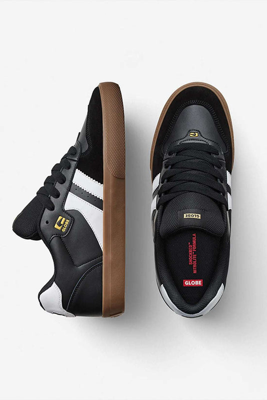 Globe Encore 2 - Black/White/Tobacco | Globe | trainers
