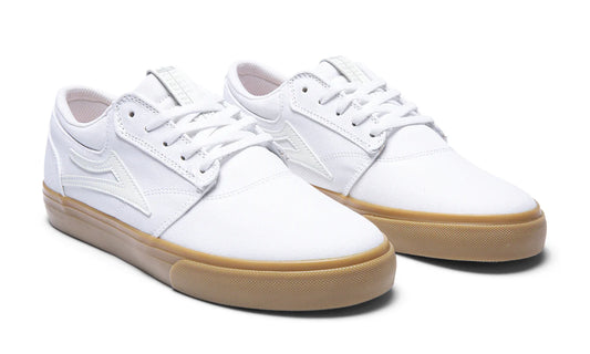 LAKAI GRIFFIN CANVAS-white/Gum Uk11 | Lakai |