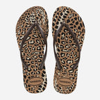 HAVAIANAS SLIM ANIMALS-Rose Gold/Cafe | Havaianas | flip flop - Northshore Newquay - Surf/Skate