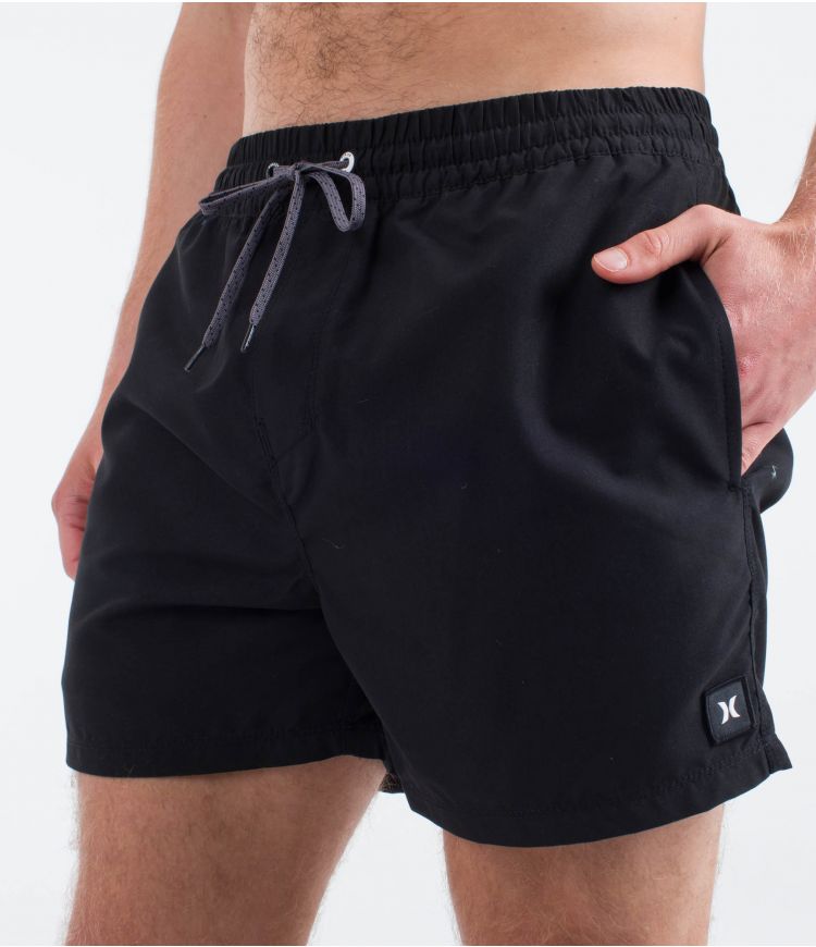 Hurley Balboa 15" Volley Short-Black | Hurley | Shorts - Northshore Newquay - Surf/Skate Shop