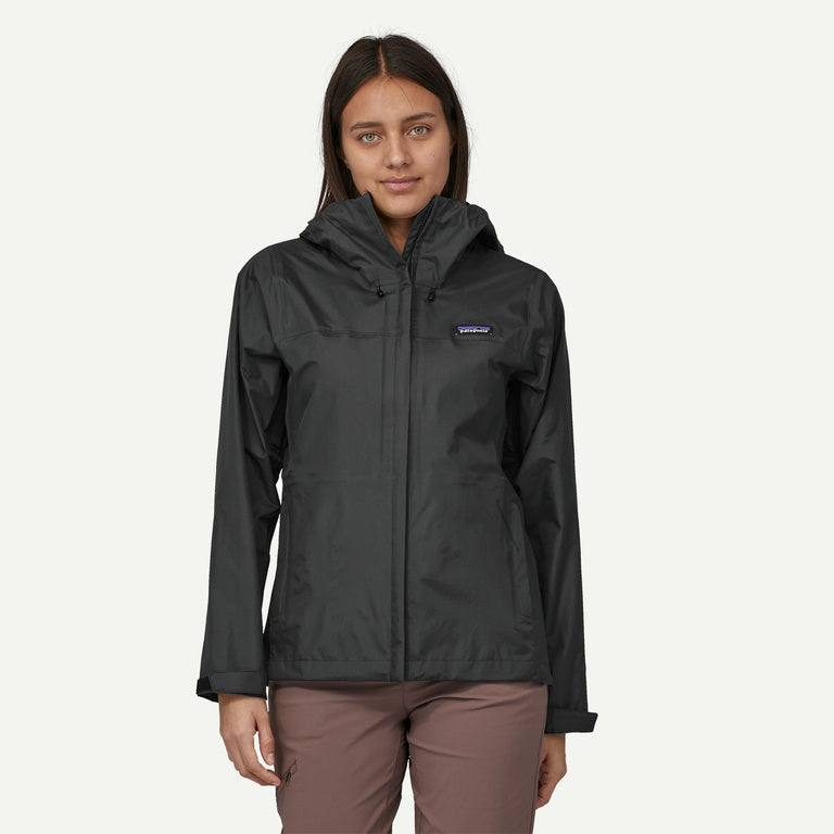 Patagonia Women's Torrentshell 3L Rain Jacket-Black | Patagonia |