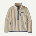 Patagonia Women's Retro Pile Fleece Marsupial Pullover-Natural XL | Patagonia | - Northshore Newquay - Surf/Skate Shop