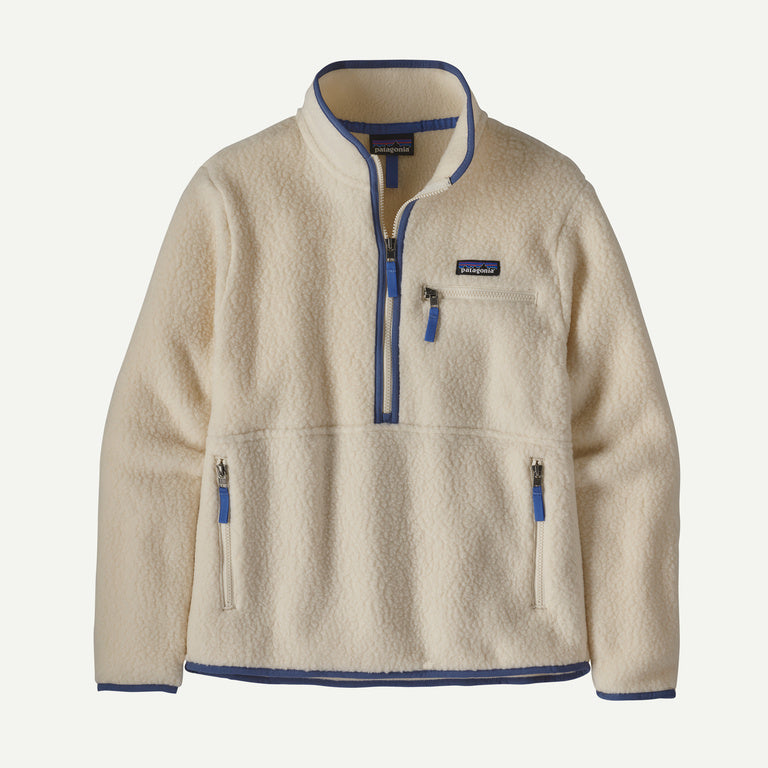Patagonia Women's Retro Pile Fleece Marsupial Pullover-Natural XL | Patagonia |