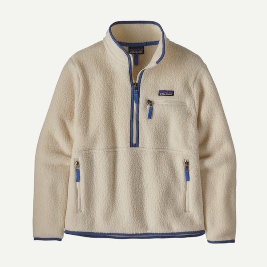 Patagonia Women's Retro Pile Fleece Marsupial Pullover-Natural XL | Patagonia |
