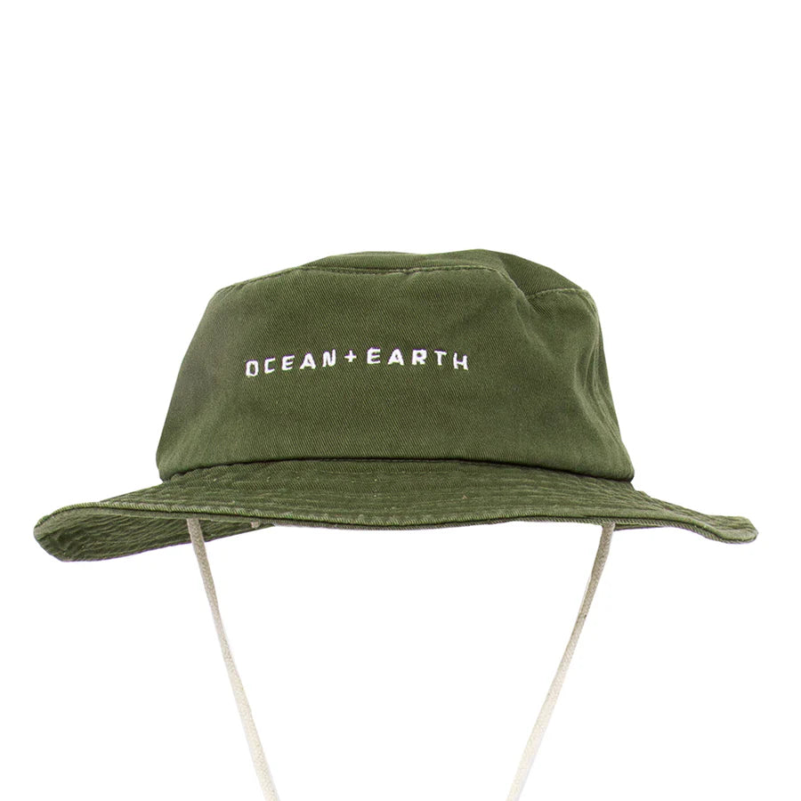 Ocean & Earth One Dayer Hat ( Dark Olive ) L | Ocean & Earth | Surf Hat - Northshore Newquay - Surf/Skate Shop