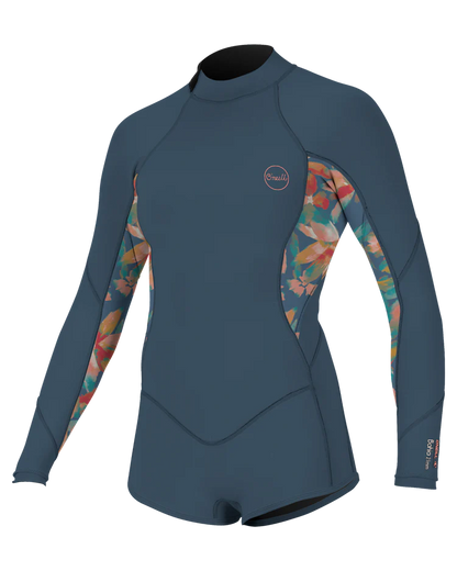 O’Neill Girls Bahia L/S Short Leg Spring Wetsuit - Copenblue | O’neill |
