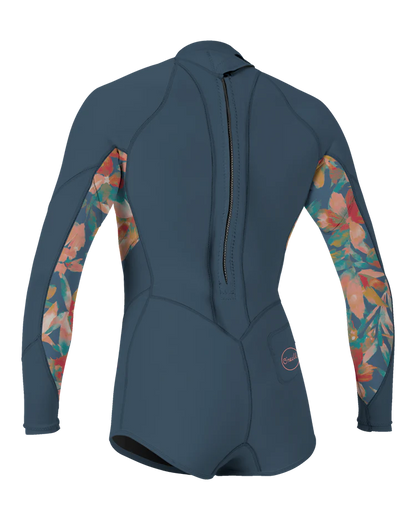 O’Neill Girls Bahia L/S Short Leg Spring Wetsuit - Copenblue | O’neill |