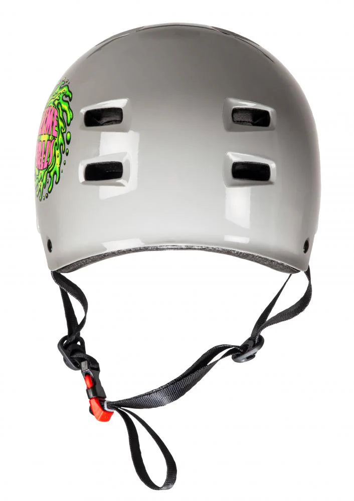 BULLET X SLIME BALLS HELMET - SLIME LOGO GREY | Santa Cruz | helmet
