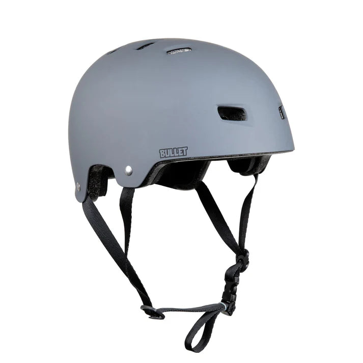 Bullet Deluxe T35 Adult Helmet (54 - 57cm) Graphite | Santa Cruz | helmet - Northshore Newquay - Surf/Skate Shop