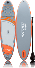 Index stand up paddle board 10’6” - orange | Alder | Sup - Northshore Newquay - Surf/Skate