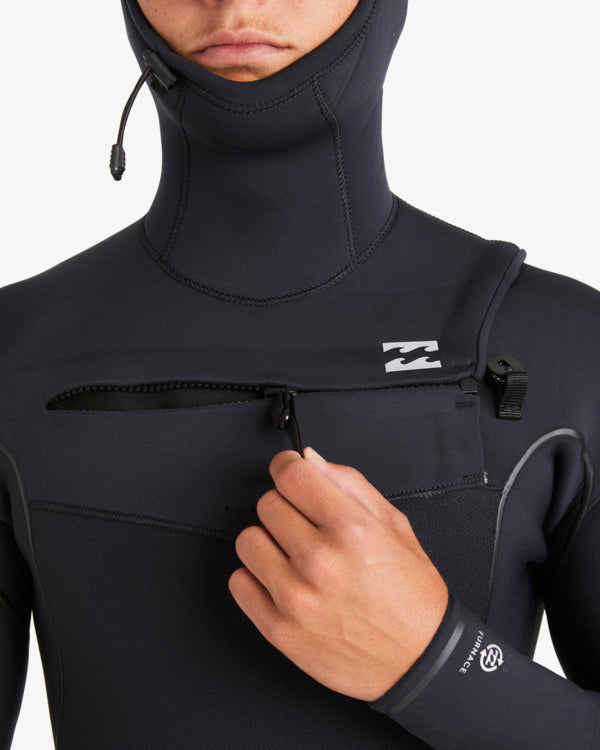 Billabong furnace natural 5/4 Hooded Chest Zip Wetsuit Men | Billabong | Winter Wetsuit - Northshore Newquay - Surf/Skate