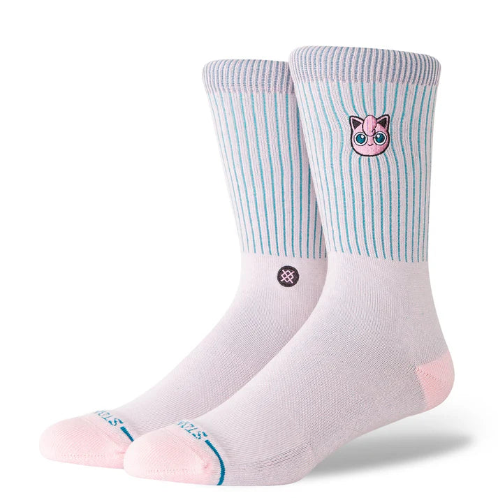 STANCE Pokémon Jigglypuff Crew Socks | Stance | socks - Northshore Newquay - Surf/Skate