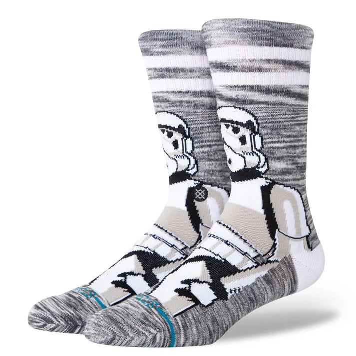 STANCE Star Wars Storm Trooper Crew Socks | Stance | socks - Northshore Newquay - Surf/Skate Shop