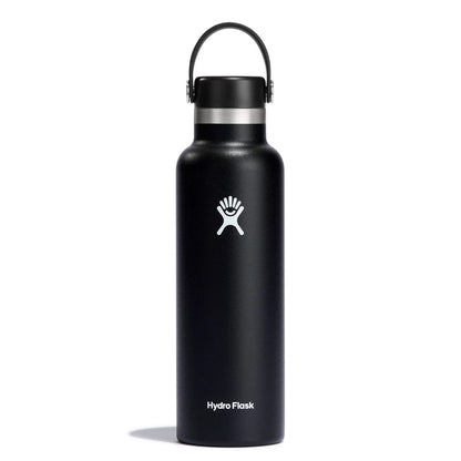 Hydro Flask 21 oz (621 ml) Standard Mouth Insulated Water Bottle Black | Hydro Flask | Flask