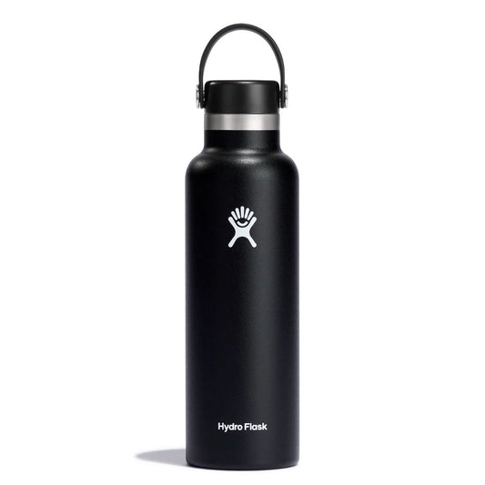 Hydro Flask 21 oz (621 ml) Standard Mouth Insulated Water Bottle Black | Hydro Flask | Flask