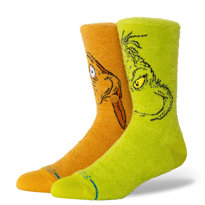STANCE GRINCH AND MAX CREW SOCK | Stance | socks - Northshore Newquay - Surf/Skate