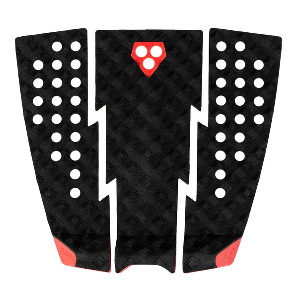 GORILLA GRIP TEAM SERIES KYUSS TRACTION PAD Bolt red | Gorilla Grip | Traction pad - Northshore Newquay - Surf/Skate Shop