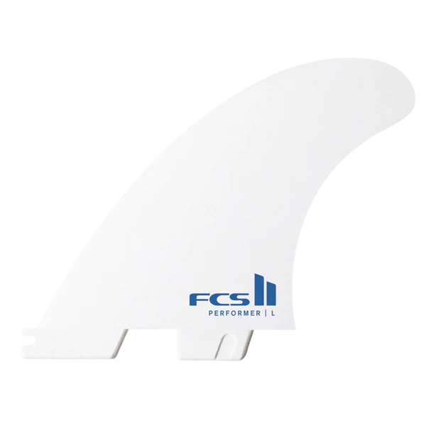 FCS II PERFORMER WHITE EDITION TRI FIN SET | FCS | Fin - Northshore Newquay - Surf/Skate Shop
