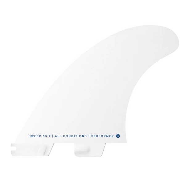 FCS II PERFORMER WHITE EDITION TRI FIN SET | FCS | Fin - Northshore Newquay - Surf/Skate Shop