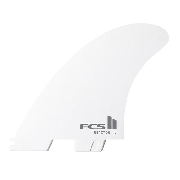 FCS II REACTOR WHITE EDITION TRI FIN SET | FCS | Fin - Northshore Newquay - Surf/Skate Shop
