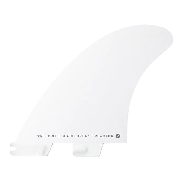 FCS II REACTOR WHITE EDITION TRI FIN SET | FCS | Fin - Northshore Newquay - Surf/Skate Shop