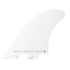 FCS II REACTOR WHITE EDITION TRI FIN SET | FCS | Fin - Northshore Newquay - Surf/Skate Shop