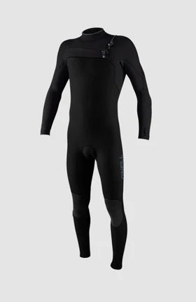 O’NEILL KIDS HYPERFREAK 4/3MM CHEST ZIP FULL WETSUIT - temp steel/black | O’neill | Winter Wetsuit - Northshore Newquay - Surf/Skate Shop