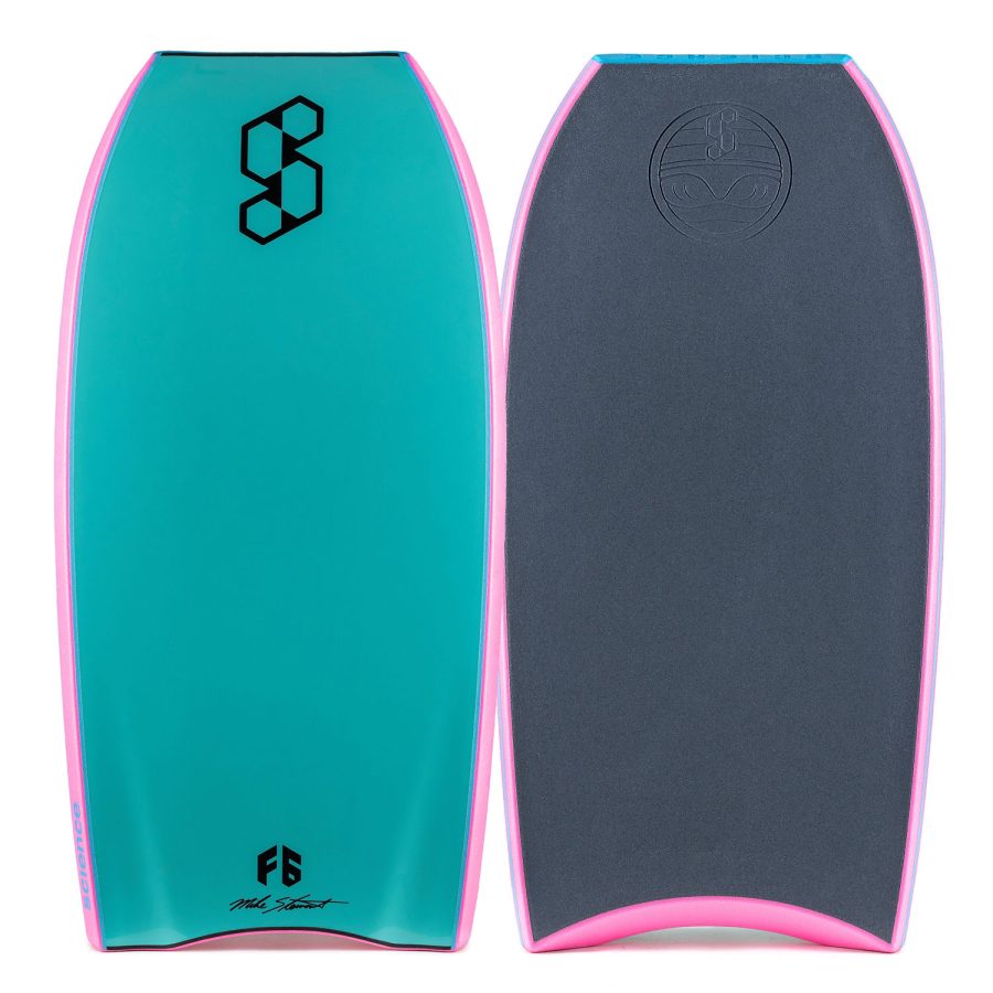 Science Pro Icon Bodyboard - Grey/cyan/pink | Science | Bodyboard - Northshore Newquay - Surf/Skate Shop
