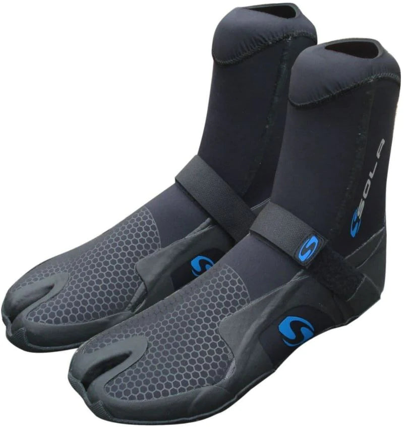 Sola 5mm Split Toe Wetsuit Boots | Sola | Wetsuit Boots - Northshore Newquay - Surf/Skate Shop