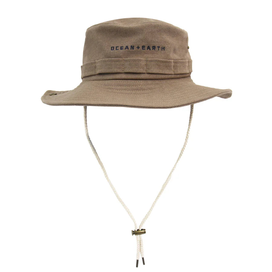 Ocean and Earth wide brim hat Stone L | Ocean & Earth | - Northshore Newquay - Surf/Skate Shop
